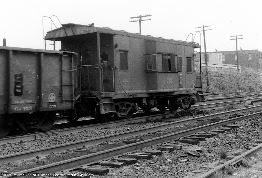 B&O Bay Window Caboose C2881